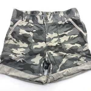 Carthartt Womens Green Camouflage Shorts  8